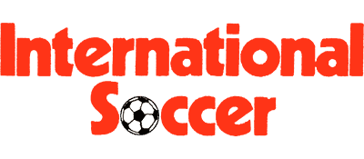 International Soccer logo for Amiga